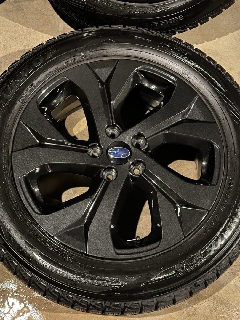 アウトバックBT5純正ホイール付スタッドレスタイヤ4本セット【12/31まで】