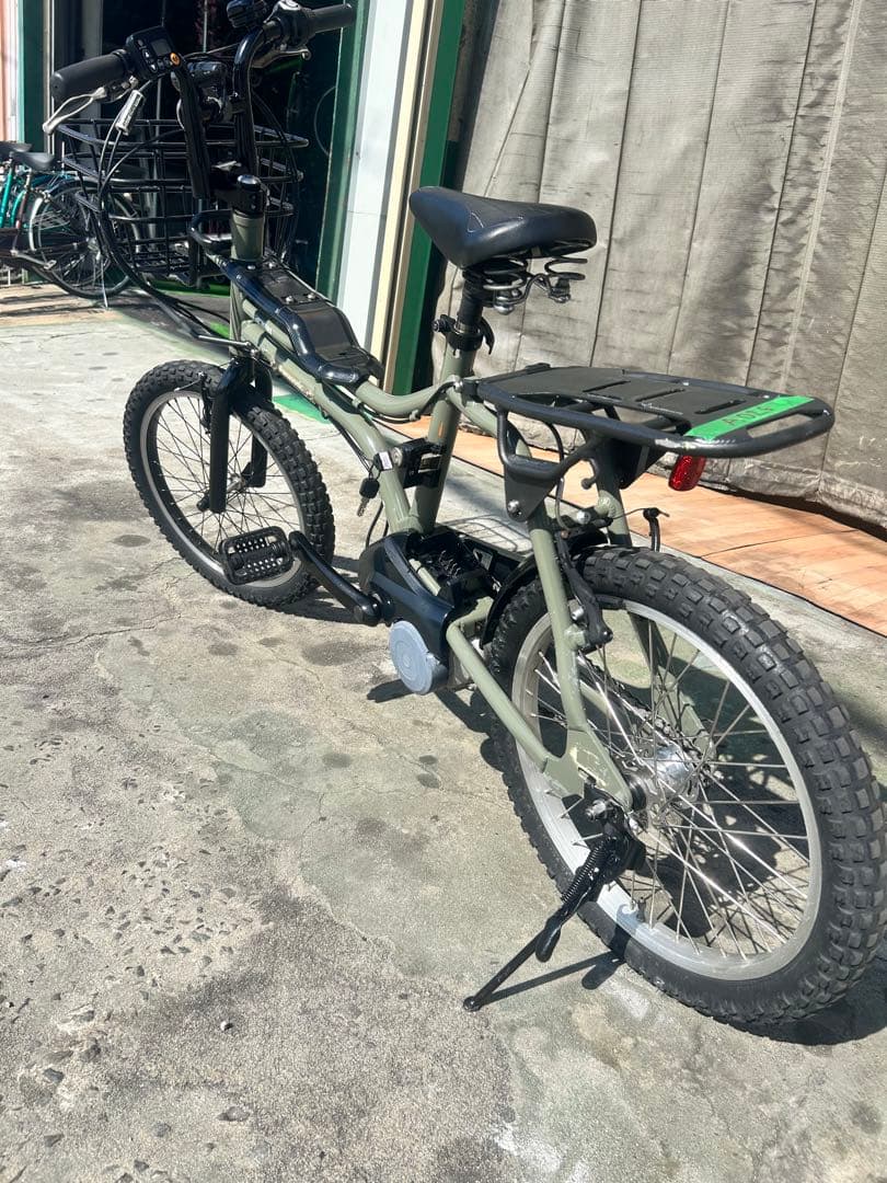 No.391 Panasonic電動自転車INTER3 整備済み内3速20インチ