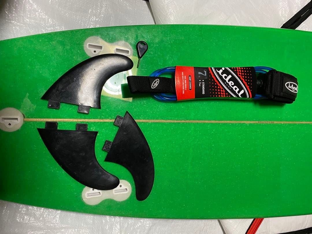 【引取り限定】サーフボード　6.2ft リペア歴無し