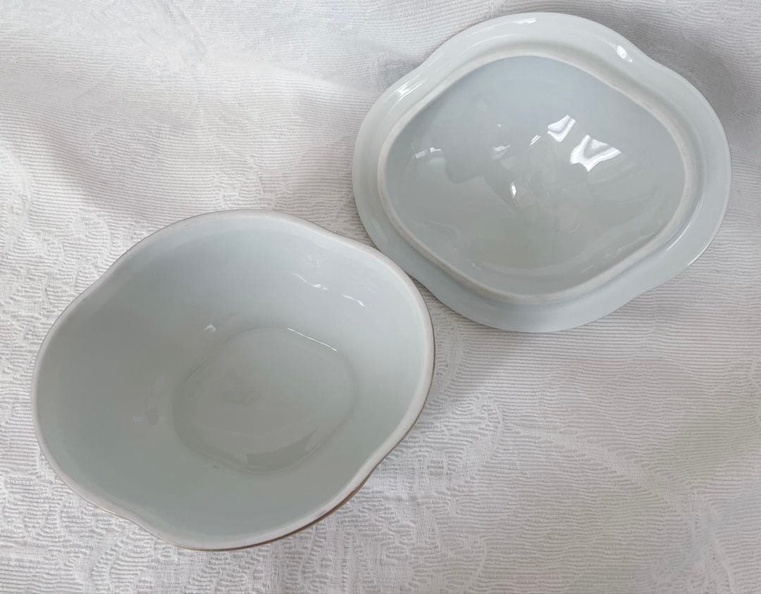 アンティークローズ　菓子入れ　リチャードジノリ