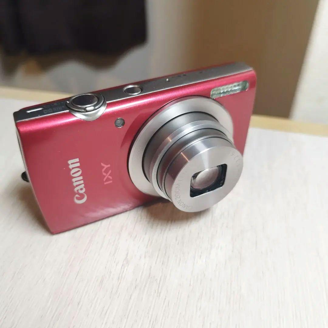 【動作品】Canon キャノン IXY 200 オールドコンデジ レッド