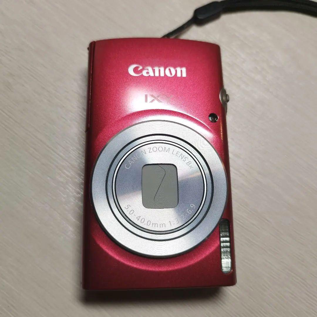 【動作品】Canon キャノン IXY 200 オールドコンデジ レッド