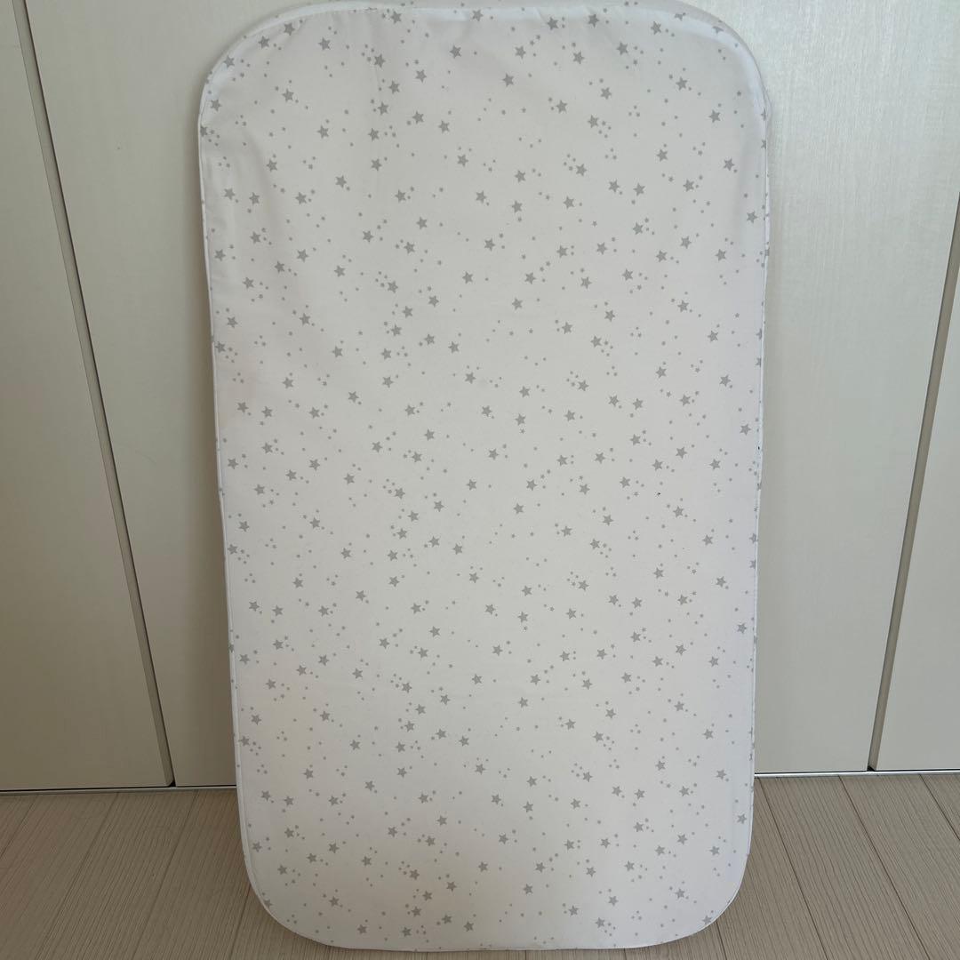 HZDMJ 折りたたみベビーベッド　グレー