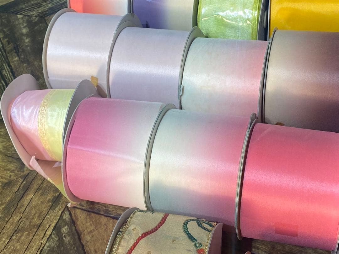 ふ*ー様 未使用 青山リボン 大量 セット まとめ売り まとめて 資材 ラッピン