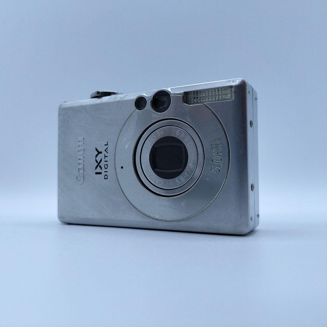 【動作品】Canon IXYDIGITAL 60　シルバー　デジタルカメラ