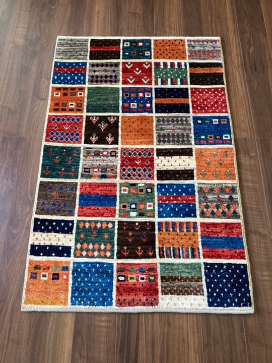 ゾランヴァリ ギャッベ 134×87cm ZOLLANVARI