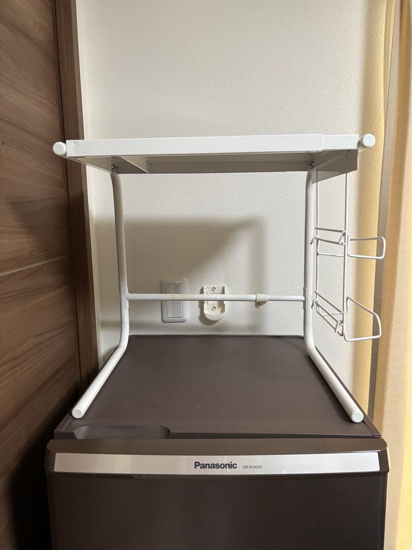 Panasonic 冷蔵庫 ブラウン　2017年製