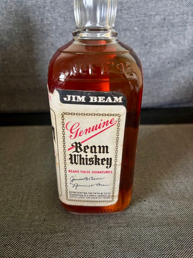 JIM BEAM　ジムビーム　バーボンウイスキー古酒　未開封