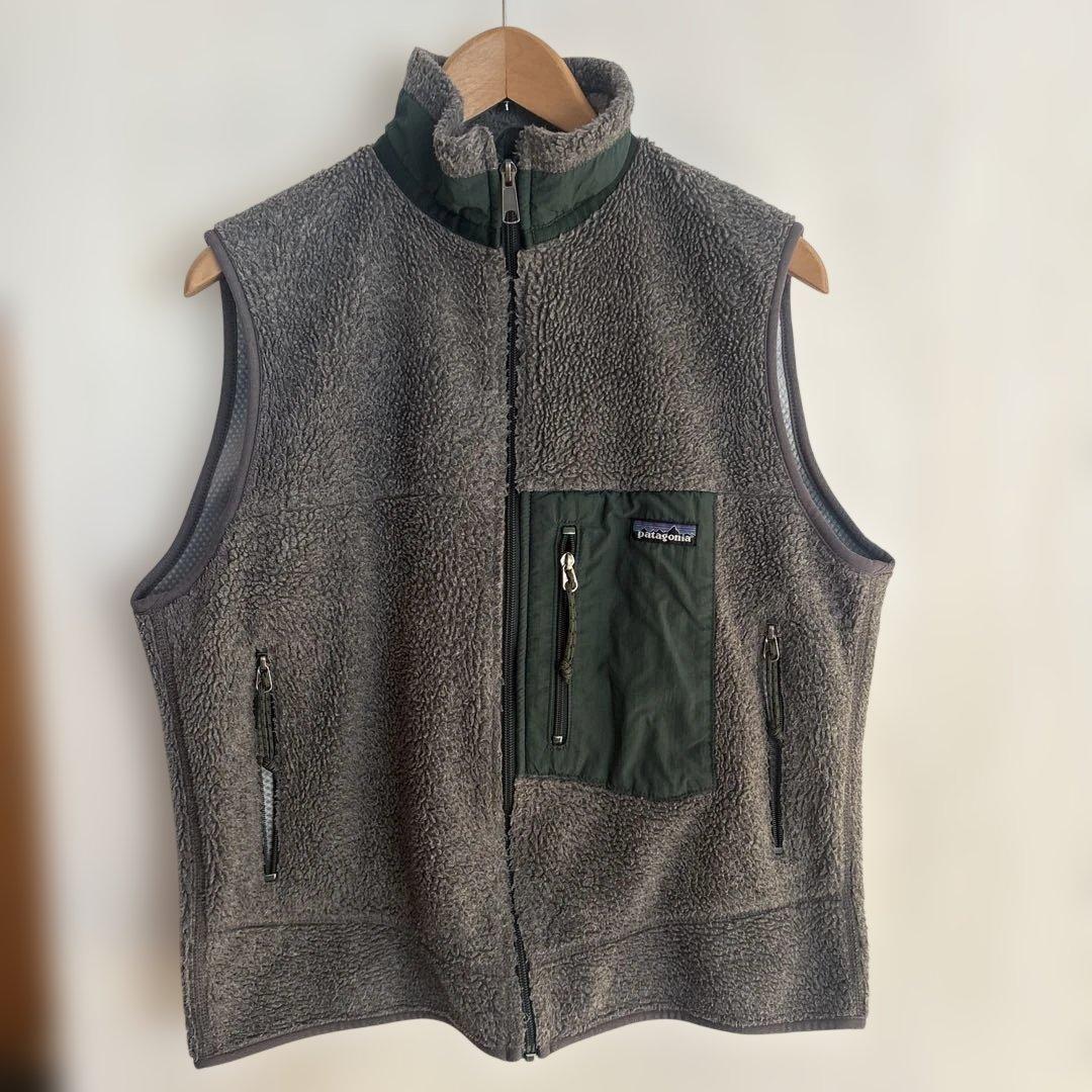 Patagonia フリースベスト レトロx USA製　M