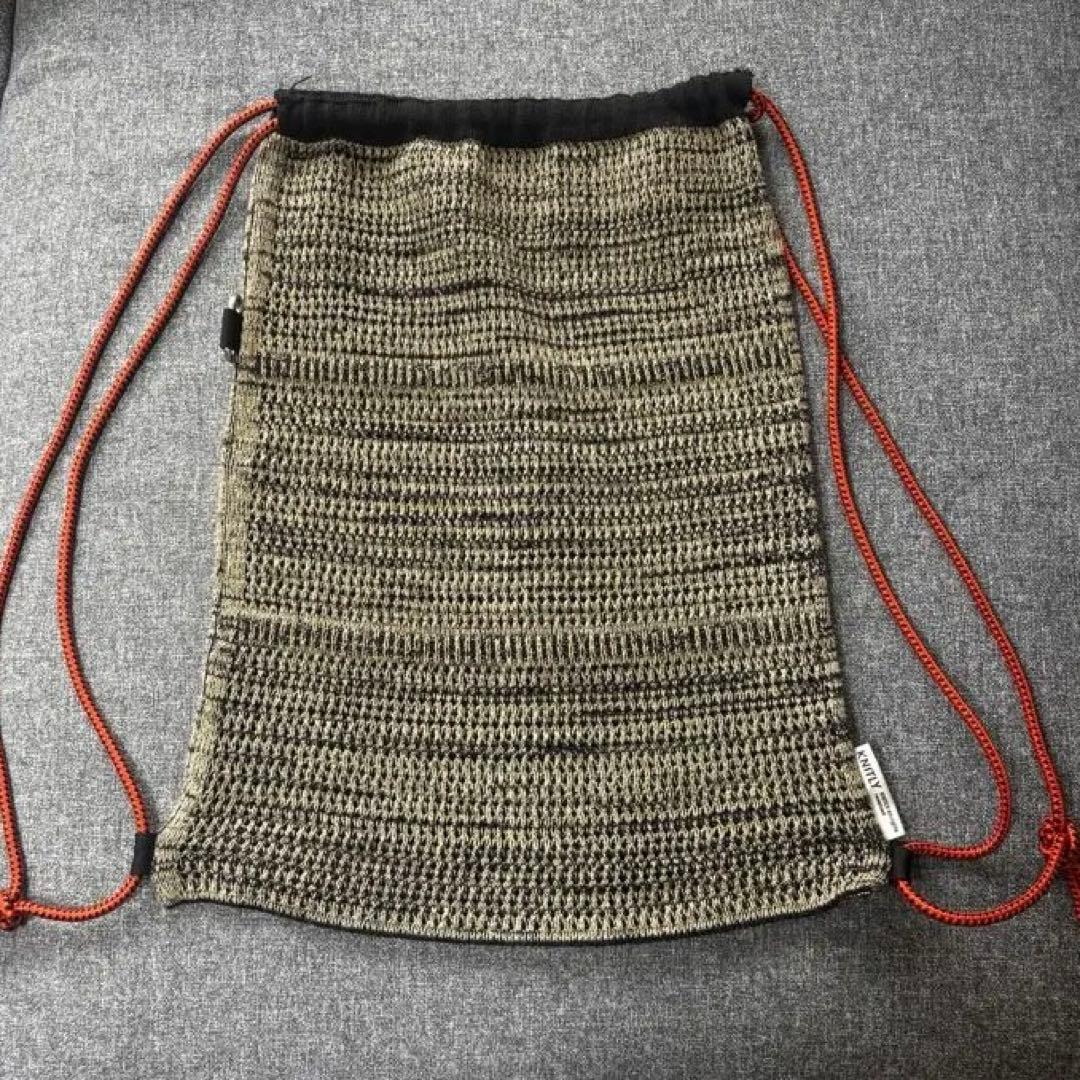 KNITLY ネットロープ ニット バックパック　バッグ