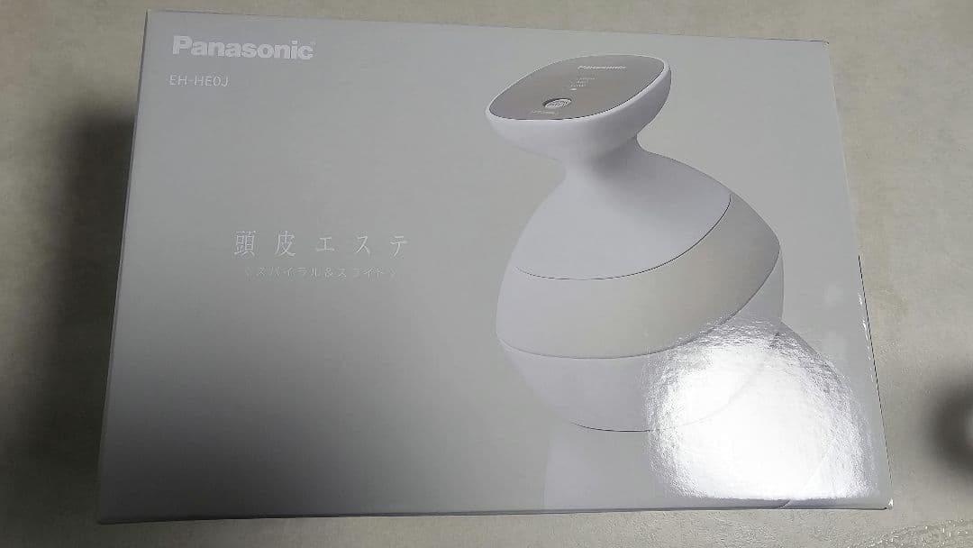5月中】Panasonic EH-HE0J-S 頭皮エステ スパイラル&スライド