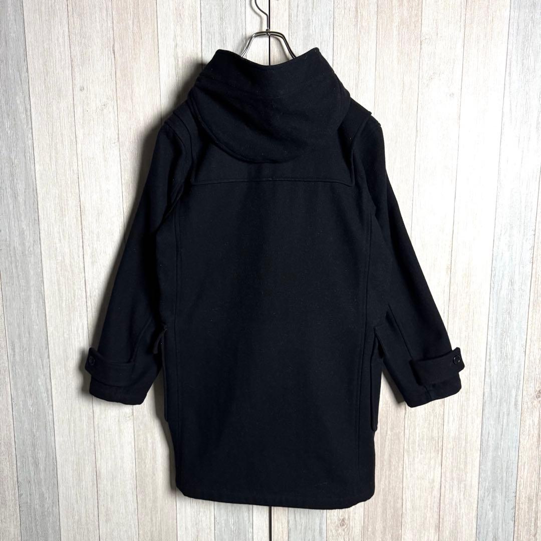 3571【人気・美品】マーガレットハウエル 肉厚 ウール ロング ダッフルコート