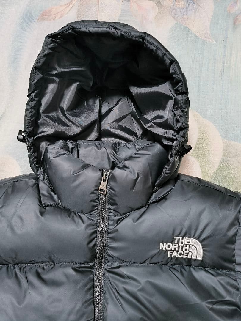 THE NORTH FAC E black ダウンジャケット, S