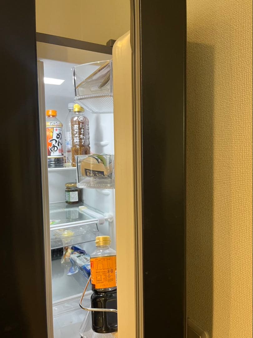 引き取り限定　 IRSN-32A-B ブラック冷蔵庫 320L