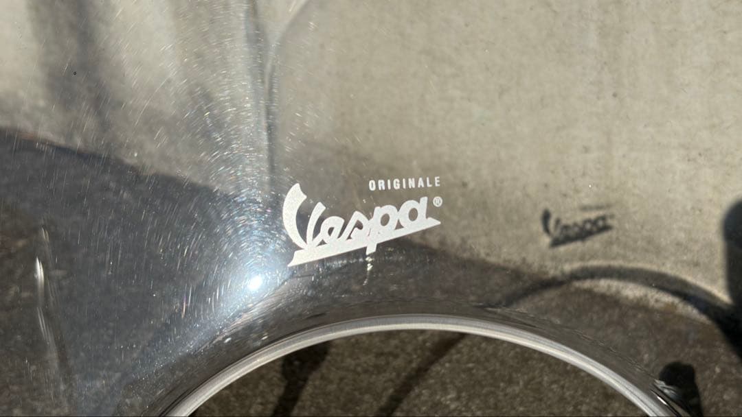 Vespa純正　ベスパ　GTS　スモールウィンドスクリーン（クリア）