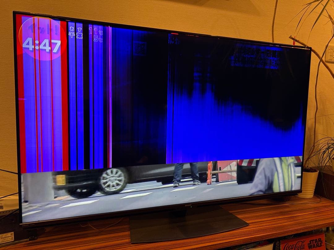 にっしー⭐︎（訳あり）SHARP AQUOS 液晶カラーテレビ 60インチ