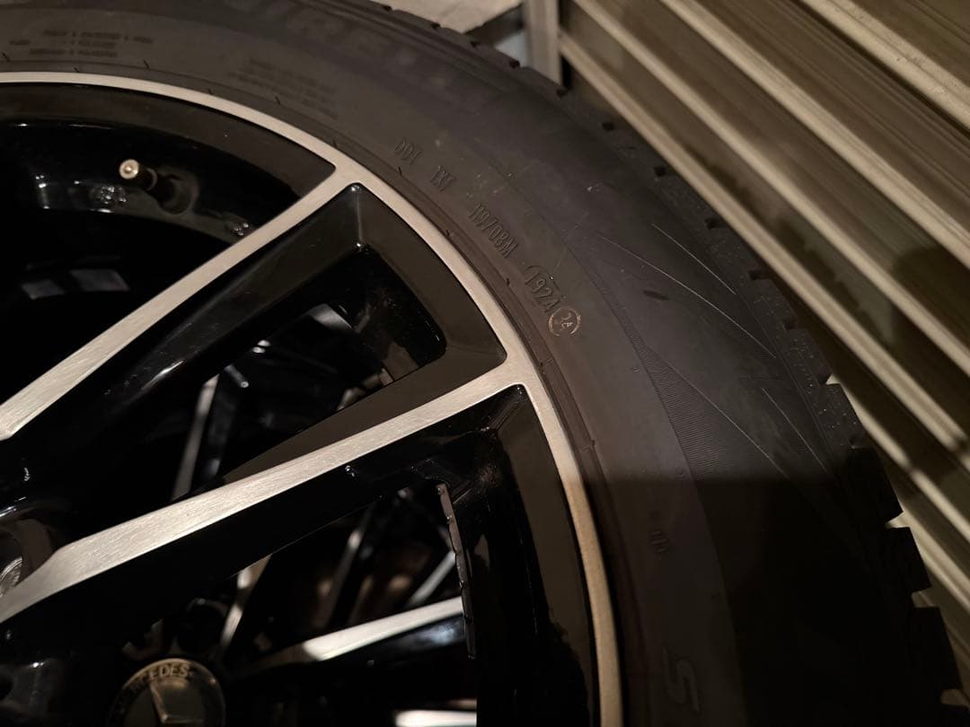 235/55R18 スタッドレスタイヤホイールセット 左後1本