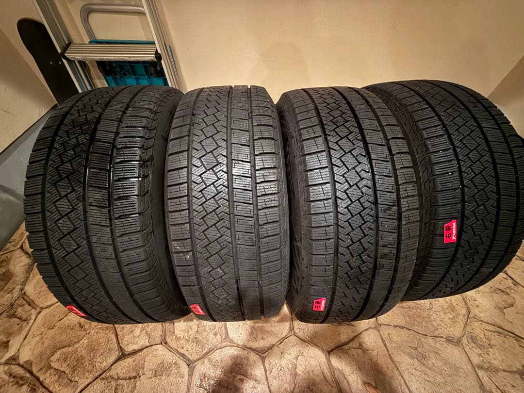 235/55R18 スタッドレスタイヤホイールセット 左後1本