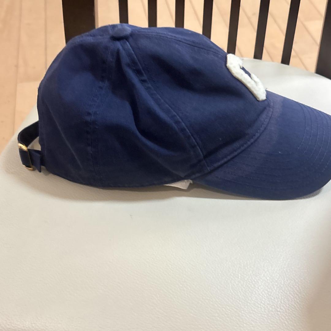 セリーヌ　CELINE Cロゴキャップ ネイビー