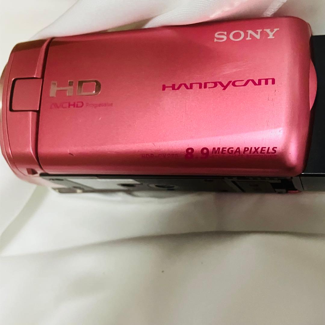 ソニー SONY HDR-CX270V ピンク ビデオカメラ