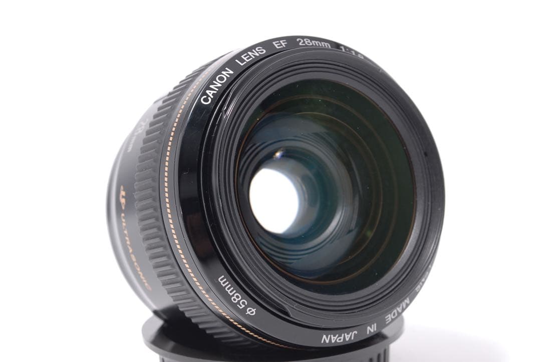 【訳アリ特価】Canon EF 28mm F1.8 USM エモい描写 フレア