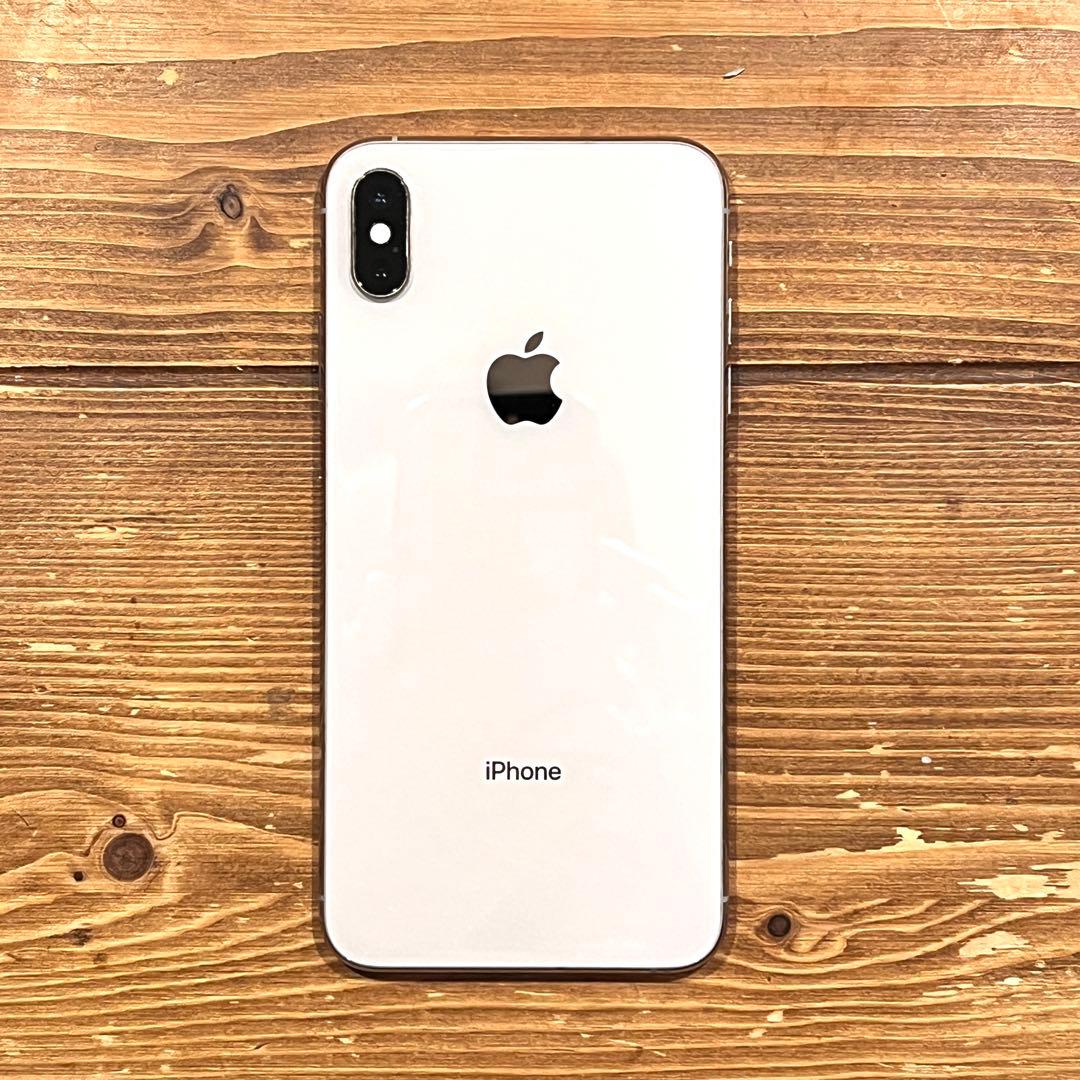 iPhone Xs Max 64GB/バッテリー容量76%/液晶割れあり