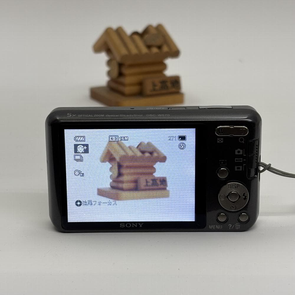 動作OK ソニー SONY Cyber-shot DSC-W570 デジカメ