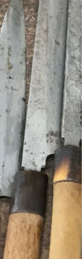 正本　築地　霞　秀　青鋼　柳刃　270mm 9寸　包丁　刺身　和包丁　本職