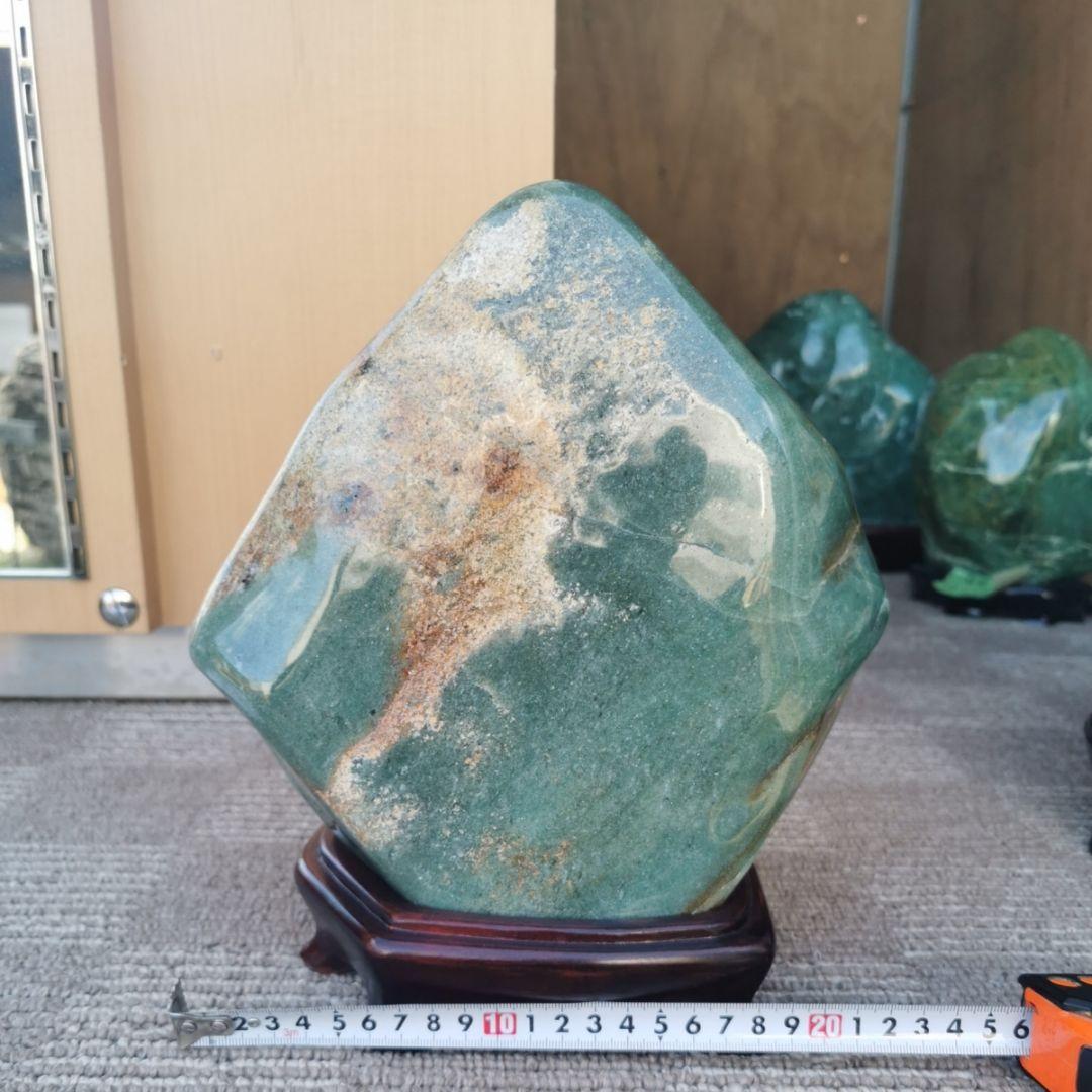 アベンチュリン　6.5キロ　インド翡翠　翡翠　ヒスイ　鑑賞石　石　置物　オブジェ