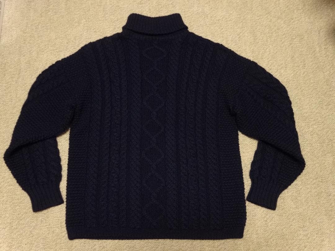 t*i様 極美品　一生もの　イギリス製　ガンジーウーレンズ　タートルネックセータ