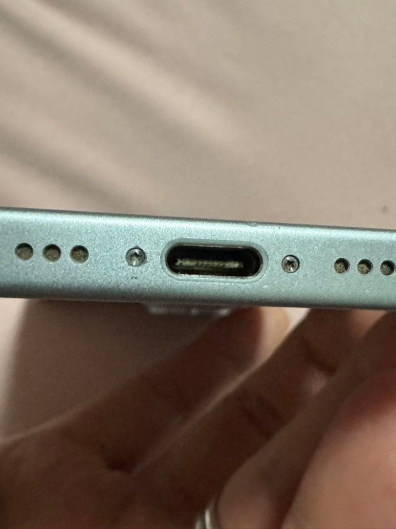 iPhone15 ブルー　128GB 中古品　SIMフリー