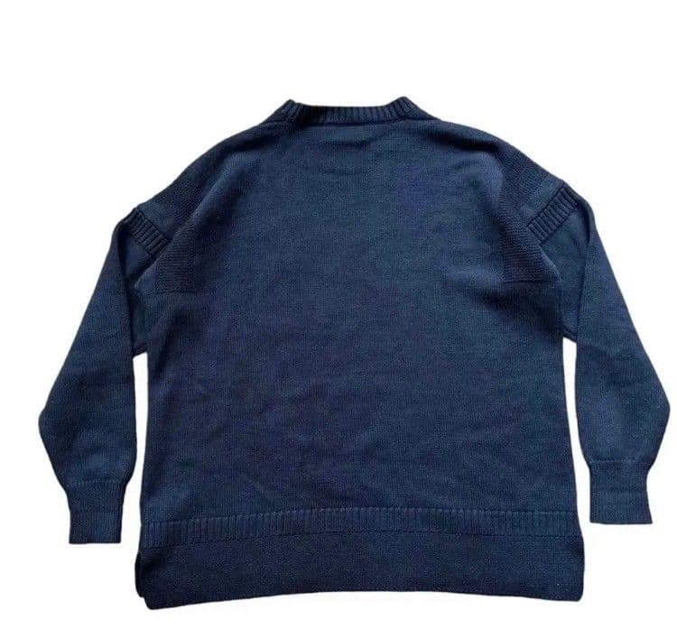 かっくん未使用 Le Tricoteur ガンジーセーター ニット40