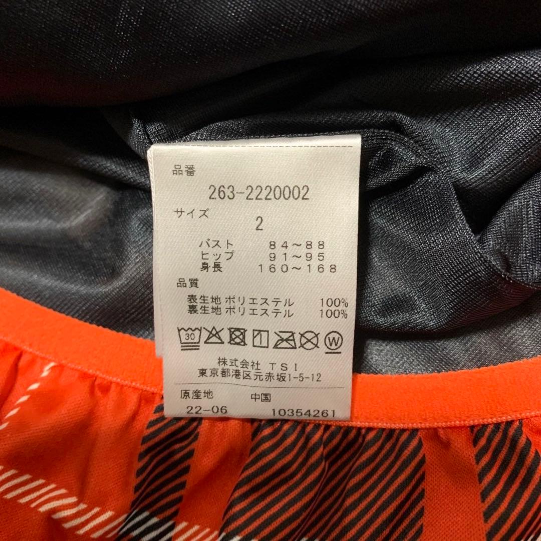 ジャックバニーPEコーティングムース赤チェックジャケットサイズ2