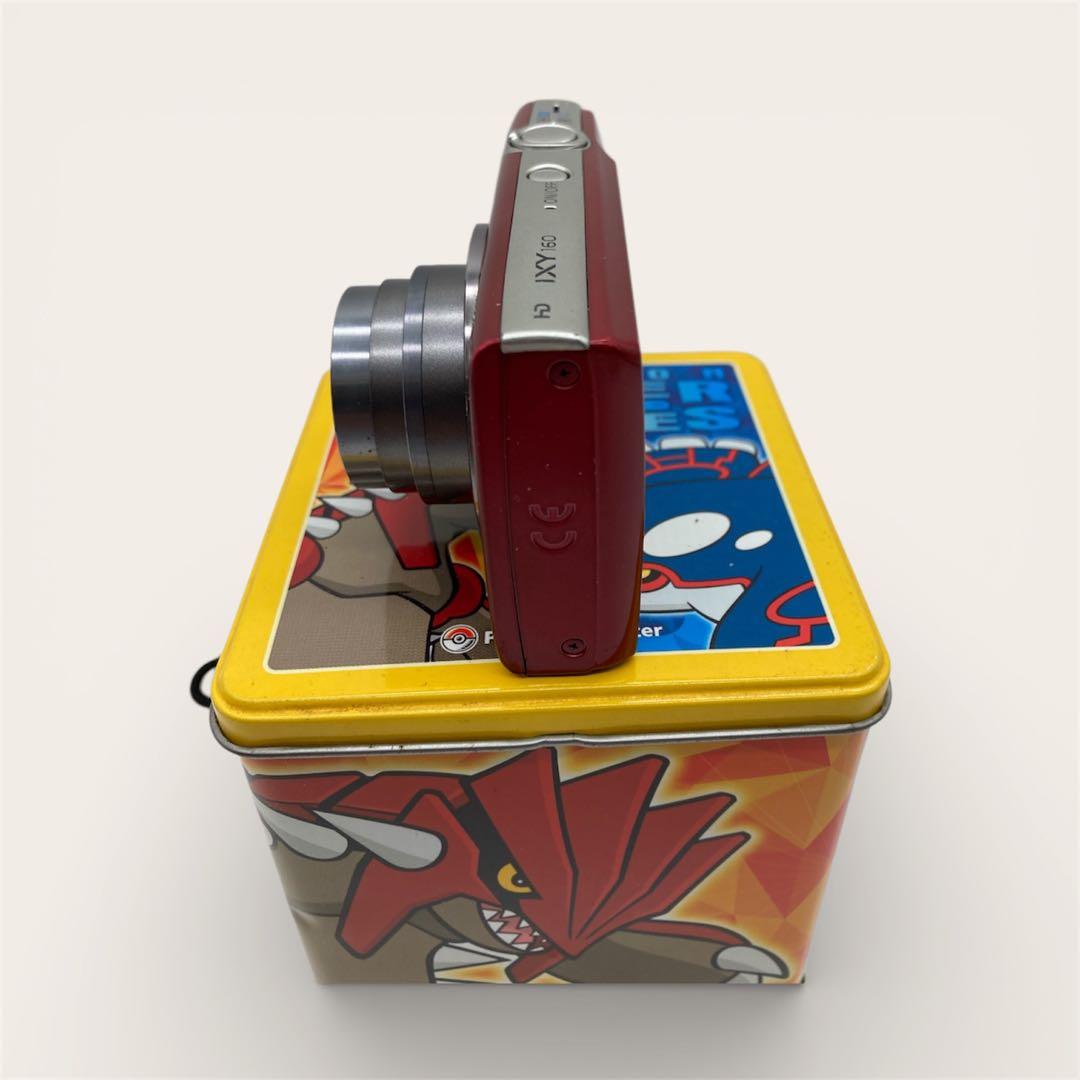 【美品】【送料込】Canon IXY160 レッド 充電器・バッテリー付き