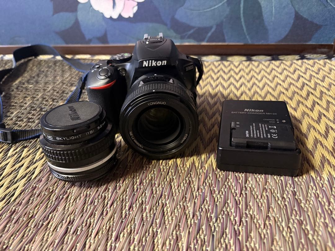Nikon D5600 デジタル一眼レフカメラ単焦点レンズ付き