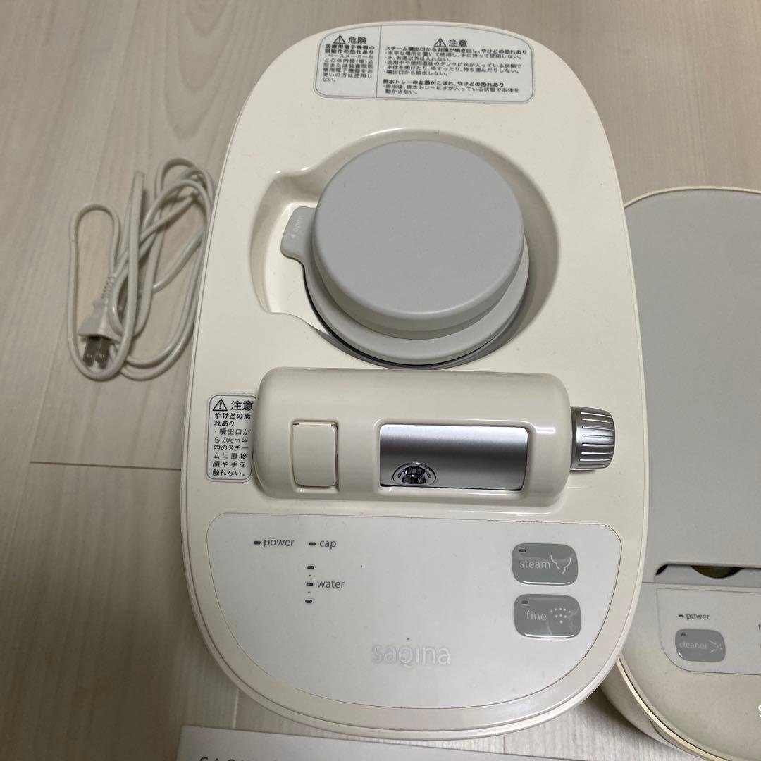 【ほぼ未使用】saqina pino 美容器 本体と付属品