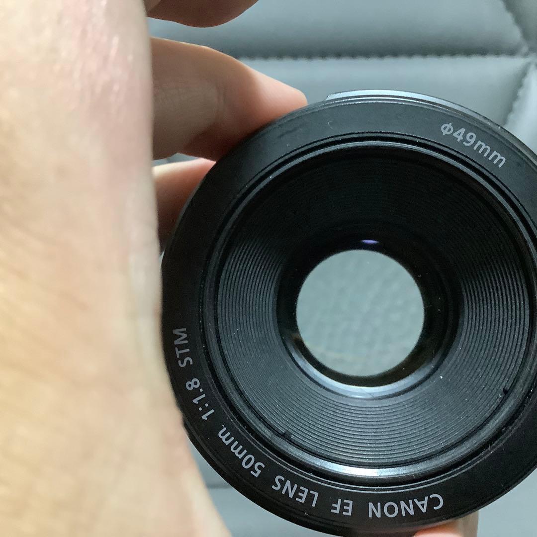 レンズ(単焦点) Canon ef lens 50mm 1:1.8 STM