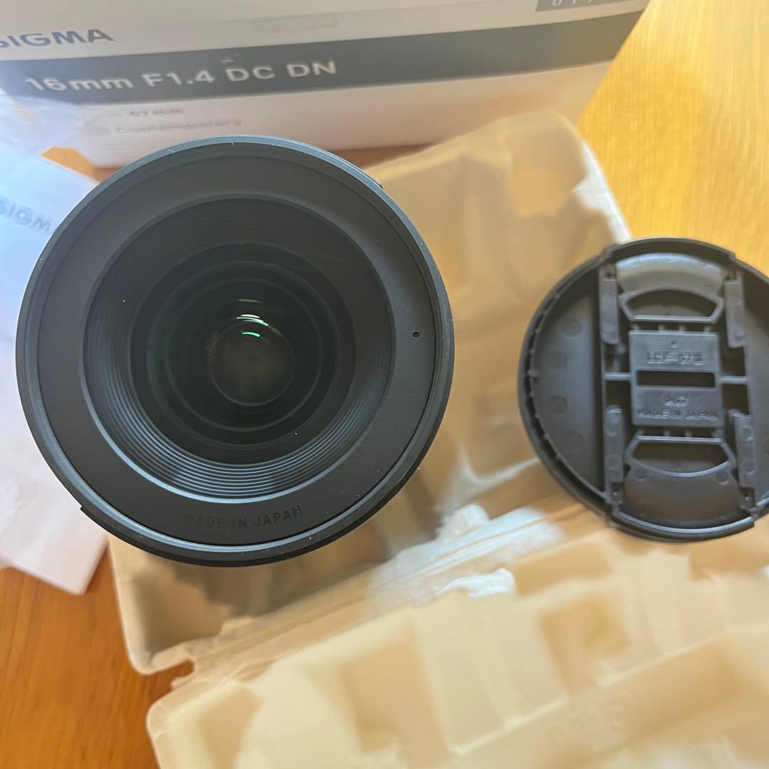 ライチSIGMA 16mm F1.4 DC DN レンズ