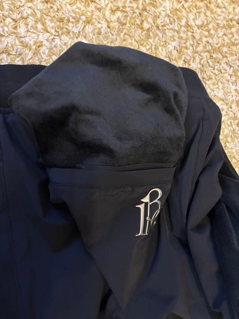 ウノピュウゴルフ中綿ジョガーパンツブラックMサイズ