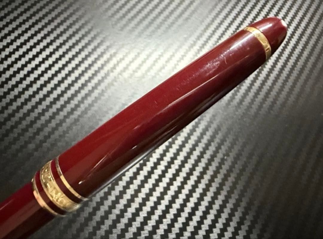 モンブラン マイスターシュテュック 144 ボルドー 中白 M 中字 万年筆