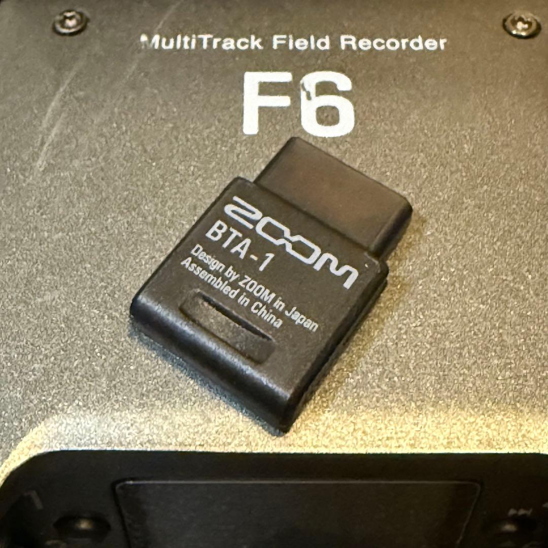 ZOOM F6 32bitフロートレコーダー Bluetoothアダプタ/ケース
