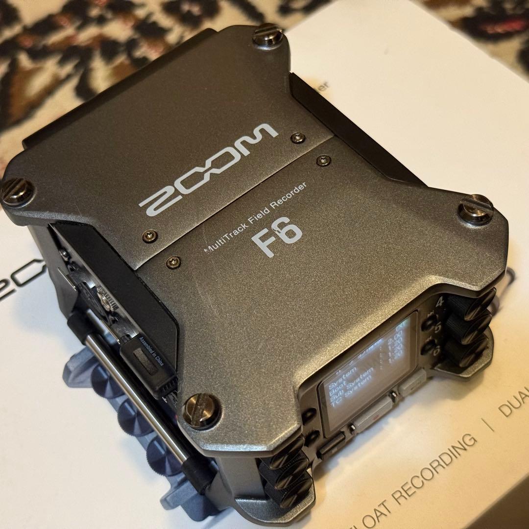 ZOOM F6 32bitフロートレコーダー Bluetoothアダプタ/ケース
