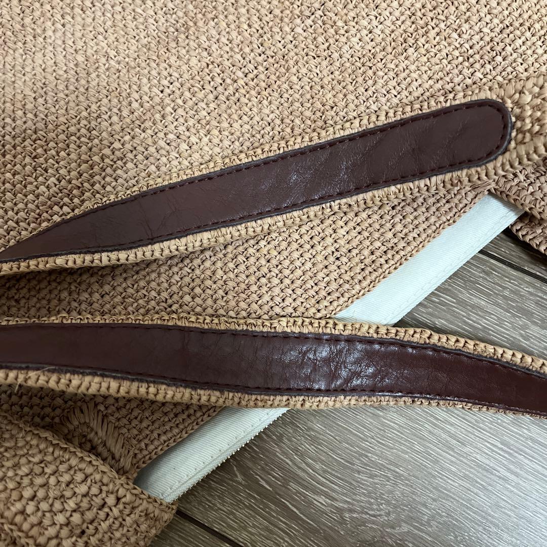 ヘレンカミンスキー　ラフィア　カゴバッグ