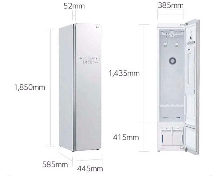 送料込み　lgstyler ハンガー3本＋ズボンハンガー1本付き