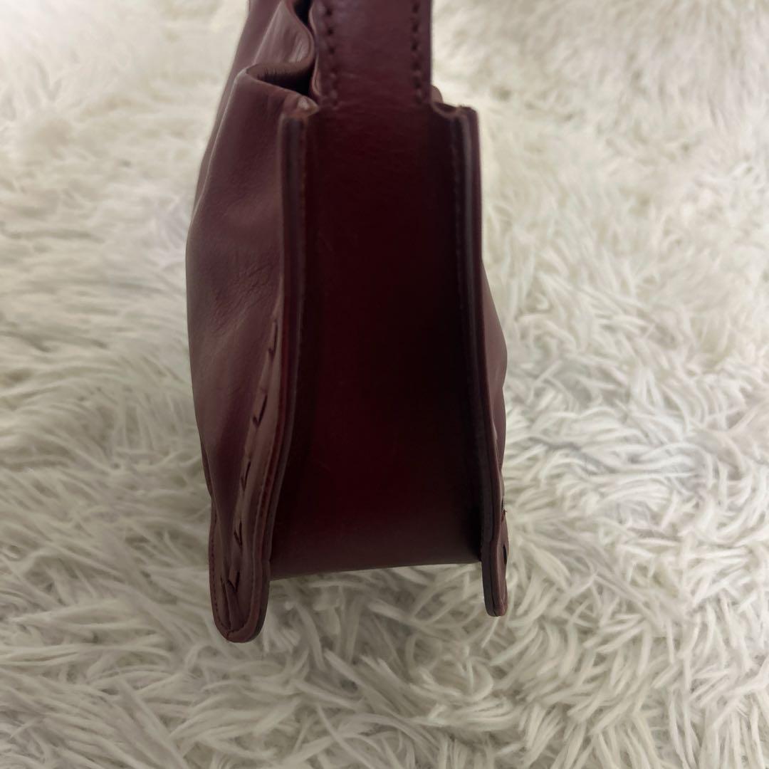 【極美品】オールドコーチ ハンドバッグ ワンショルダー ボルドー