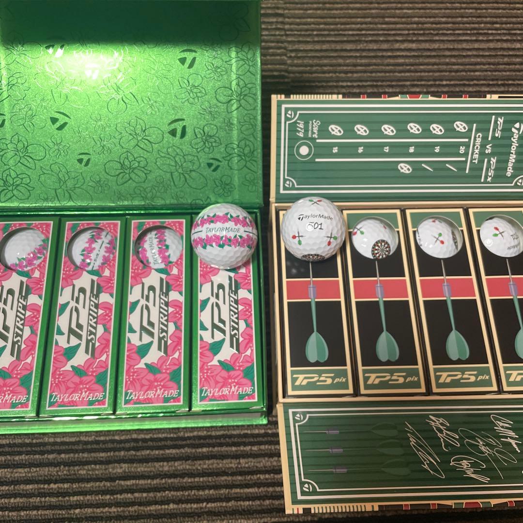 TaylorMade TP5 TP5x pix限定品ゴルフボール 全100球