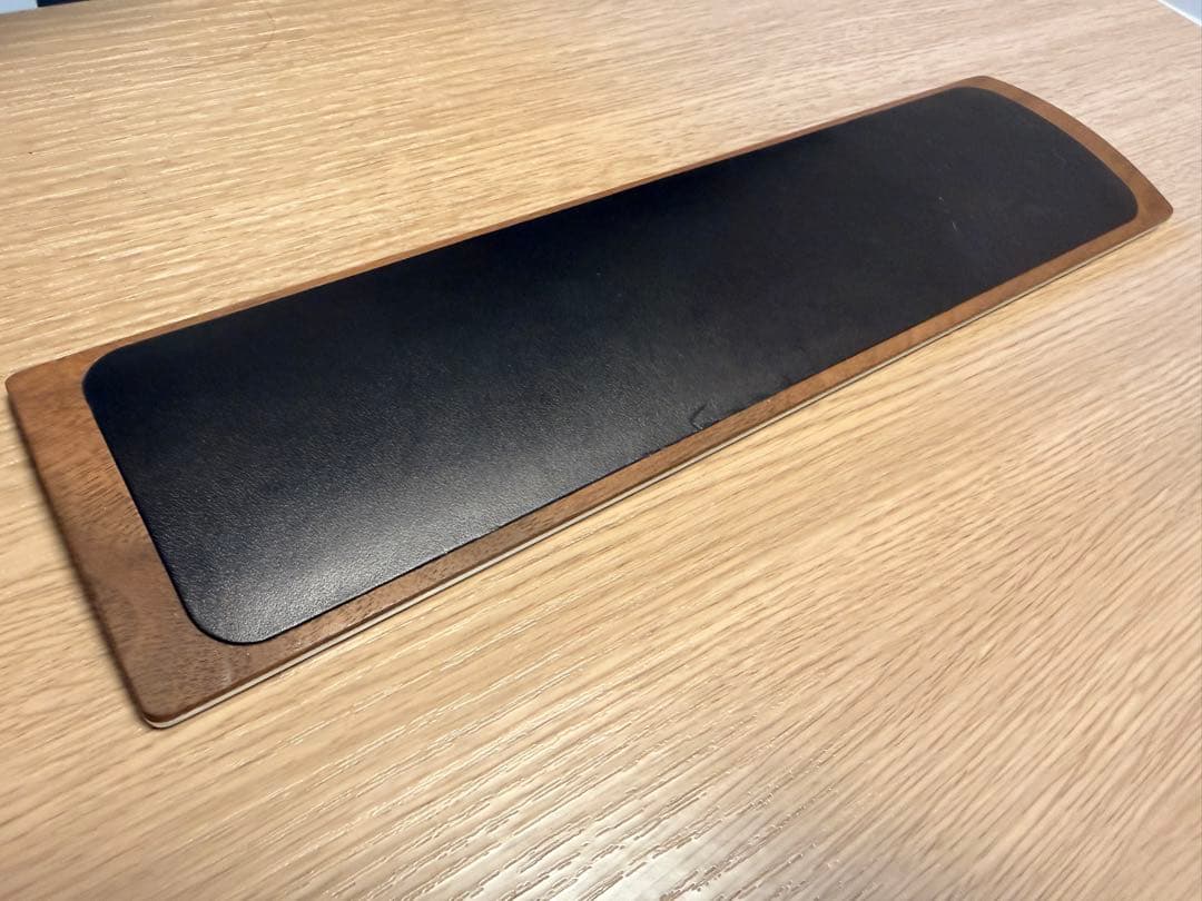 Grovemade Leather&Wood Keyboard リストレスト