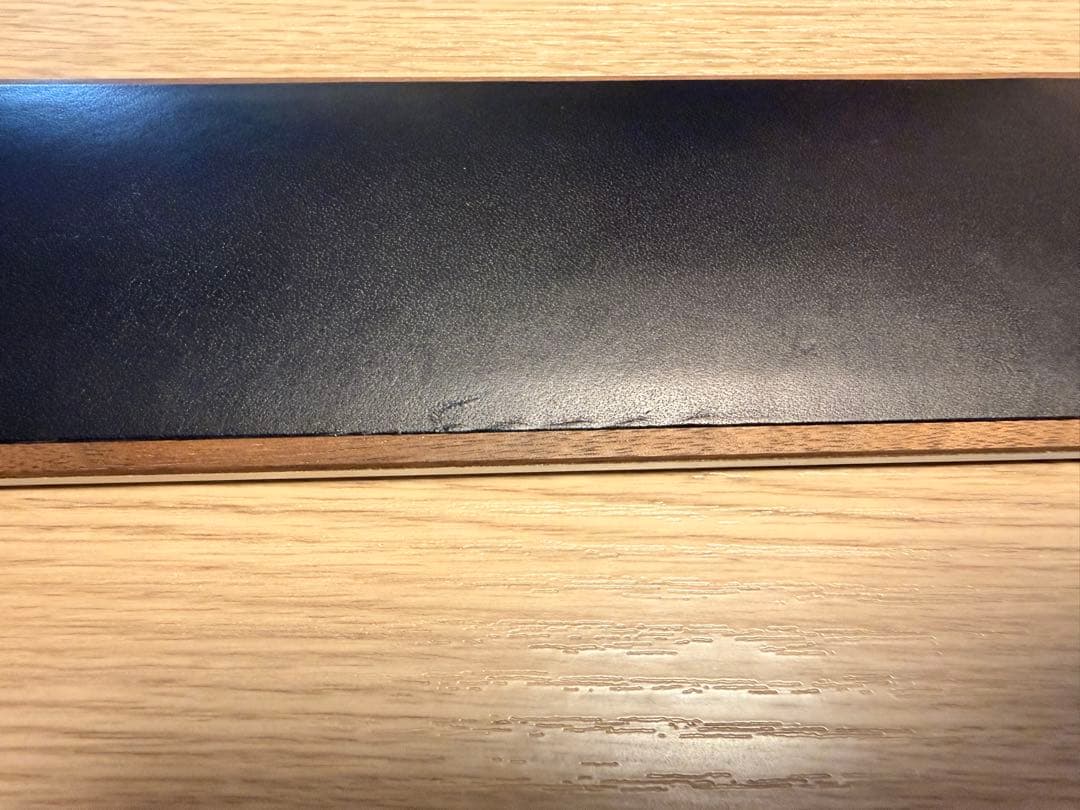 Grovemade Leather&Wood Keyboard リストレスト