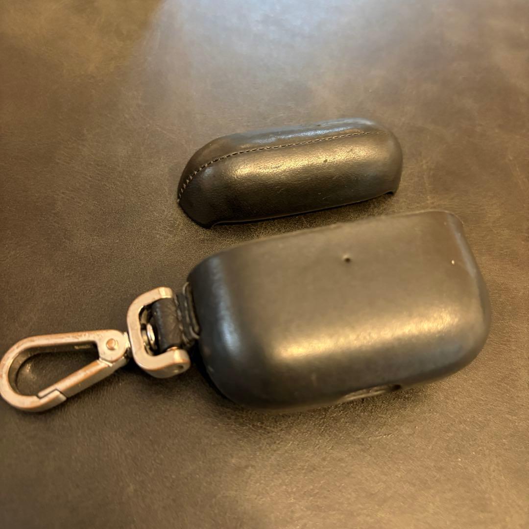 【総額6万】AirPods Pro2 本体+belkin充電器+レザーケース付き