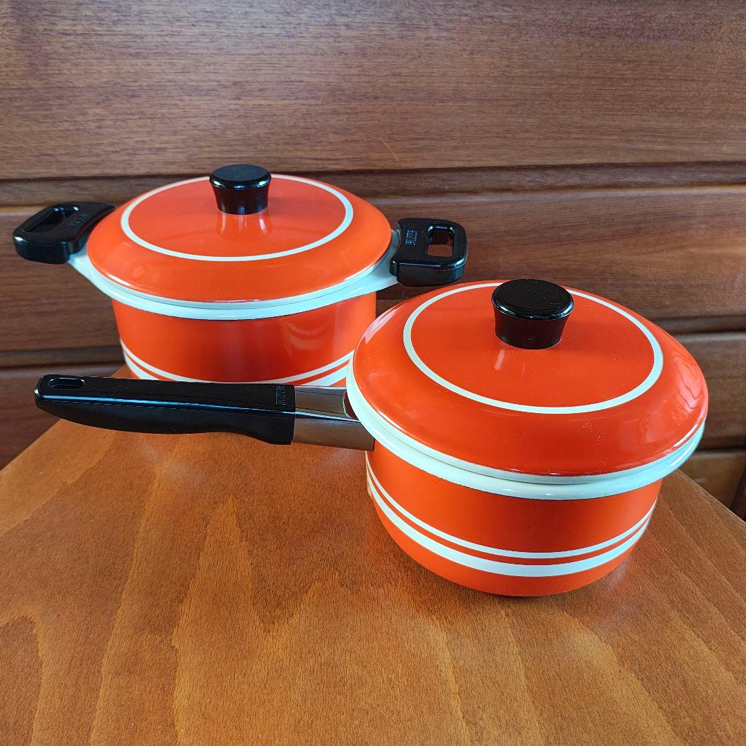 新品 未使用 エジリー E-LINE 両手 片手鍋 セット